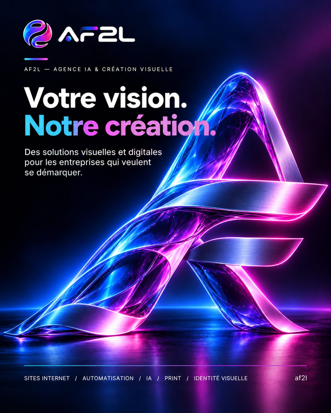 🚀 VOTRE VISION. NOTRE CRÉATION. ✨ Et si votre identité visuelle devenait votre meilleur…